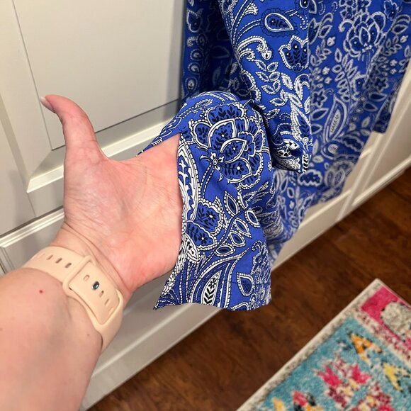 ROAMAN’S Embellished Flare-Sleeve Tunic Blouse (Size 24W) - Picture 6 of 13